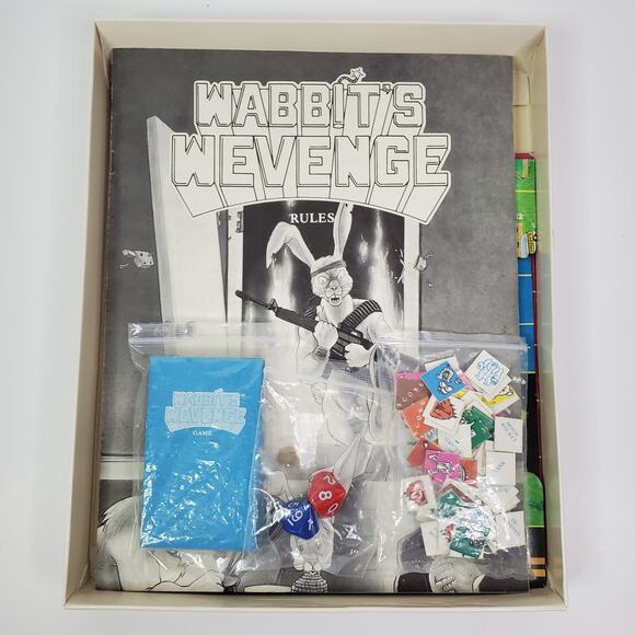 Wabbit Wampage/Wabbit's Wevenge - Pacesetter Games Board Games 1986 - Picture 13 of 16